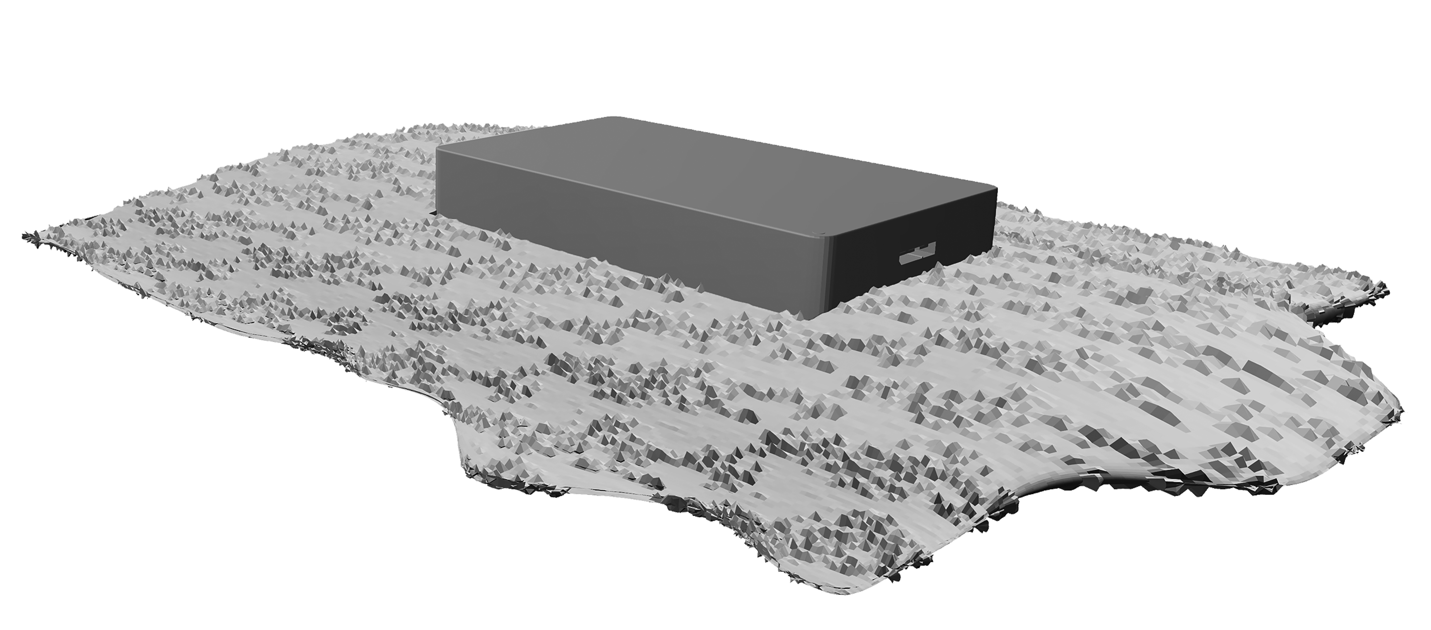 survival ki — portable HDD on a spiked digital terrain