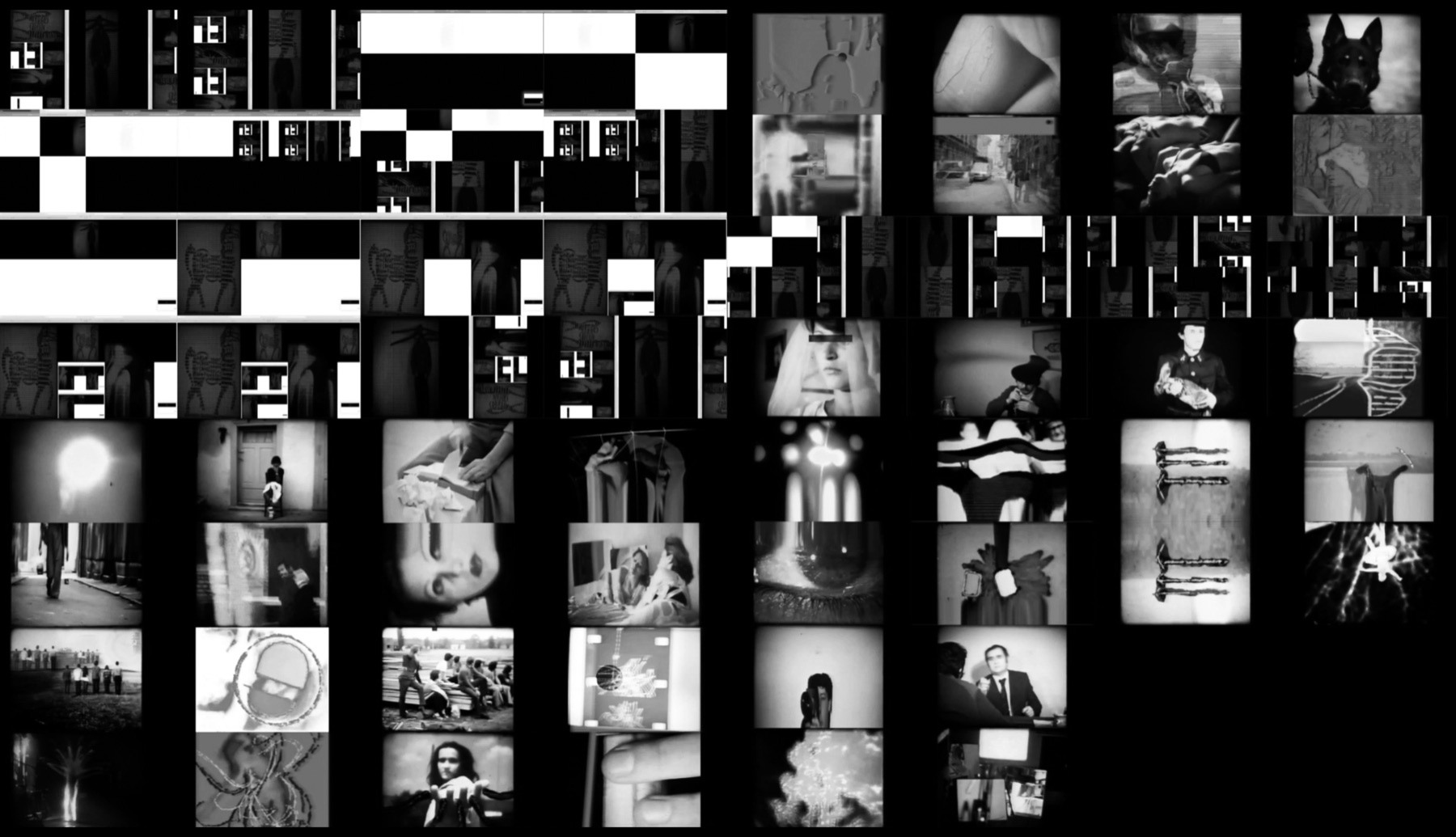 Vorspann — 16mm film still, 1970&ndash;1989